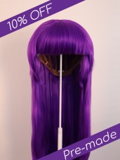Ami Purple Pre-Made Wig