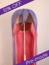 Ami Lilac/Rose Pink Pre-Made Wig